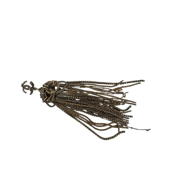 Chanel Sequin "Do Not Disturb" Black Minaudiere Clutch - Picture 6 of 7